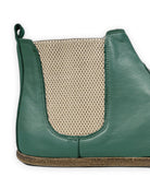 Detail Green Chelsea Boots - Handcrafted Calf Leather Turkey | Bespoky