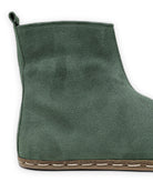 Top view Green Chelsea Boots - Handcrafted Calf Leather | Bespoky
