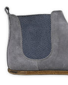 Top view Grey Chelsea Boots - Handcrafted Calf Leather | Bespoky