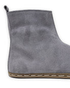 Top view Grey Chelsea Boots - Handcrafted Calf Leather | Bespoky