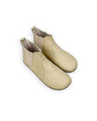 Women's Yellow Chelsea Boots - Handcrafted Calf Leather Wide Toe Box | Bespoky