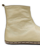 Back view Yellow Chelsea Boots - Calf Leather Handcrafted | Bespoky