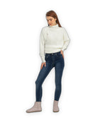 Back view Pink Chelsea Boots - Calf Leather Handcrafted | Bespoky