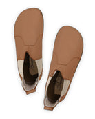 Top view Tan Chelsea Boots - Handcrafted Calf Leather | Bespoky