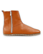 Top view Orange Chelsea Boots - Handcrafted Calf Leather | Bespoky