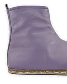 Top view Purple Chelsea Boots - Handcrafted Calf Leather | Bespoky