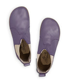Side view Purple Chelsea Boots - Calf Leather Zero Drop | Bespoky