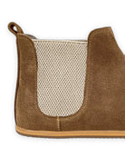 Top view Tan Chelsea Boots - Handcrafted Calf Leather | Bespoky