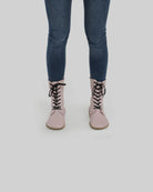 Back view Pink Barefoot Boot - Calf Leather Handcrafted | Bespoky