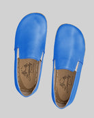 Side view Blue Barefoot Shoes - Calf Leather Zero Drop | Bespoky