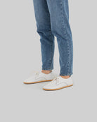 Top view White Oxford Shoes - Handcrafted Calf Leather | Bespoky