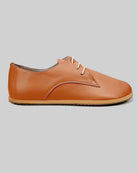 Back view Orange Oxford Shoes - Calf Leather Handcrafted | Bespoky