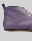 Detail Purple Ankle Boots - Handcrafted Calf Leather Turkey | Bespoky