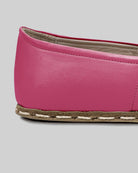 Top view Fuchsia Barefoot Yemeni - Handcrafted Calf Leather | Bespoky