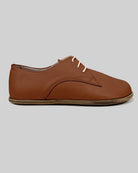 Back view Dark Brown Oxford Shoes - Calf Leather Handcrafted | Bespoky