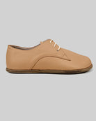 Side view Undyed Oxford Shoes - Calf Leather Zero Drop | Bespoky