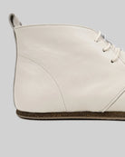 Top view Cream Ankle Boots - Handcrafted Calf Leather | Bespoky