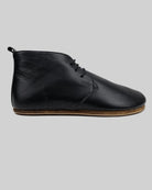 Close-up calf leather - Black Ankle Boots Detail | Bespoky
