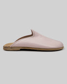 Close-up calf leather - Pink Slippers Detail | Bespoky