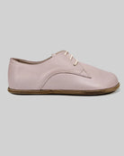 Detail Pink Oxford Shoes - Handcrafted Calf Leather Turkey | Bespoky