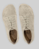 Detail Cream Barefoot Sneaker - Handcrafted Calf Leather Turkey | Bespoky