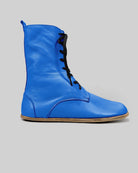 Top view Blue Barefoot Boot - Handcrafted Calf Leather | Bespoky