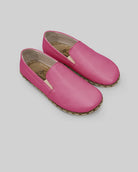 Women's Fuchsia Barefoot Shoes - Handcrafted Calf Leather Wide Toe Box | Bespoky