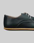 Top view Dark Green Oxford Shoes - Handcrafted Calf Leather | Bespoky