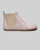 Close-up calf leather - Pink Chelsea Boots Detail | Bespoky