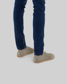 Detail Suede Barefoot Sneaker - Handcrafted Calf Leather Turkey | Bespoky