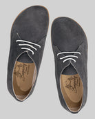 Side view Smoked Oxford Shoes - Calf Leather Zero Drop | Bespoky