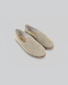 Women's Cream Yemeni Shoes - Handcrafted Calf Leather Wide Toe Box | Bespoky