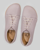 Side view Pink Barefoot Sneaker - Calf Leather Zero Drop | Bespoky