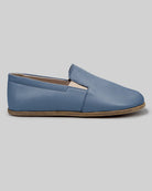 Pair Jean Blue Barefoot Shoes - Barefoot Wide Toe Calf Leather | Bespoky