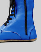 Side view Blue Barefoot Boot - Calf Leather Zero Drop | Bespoky