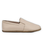 Pair Beige Barefoot Shoes - Barefoot Wide Toe Calf Leather | Bespoky