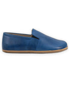 Top view Blue Barefoot Shoes - Handcrafted Calf Leather | Bespoky