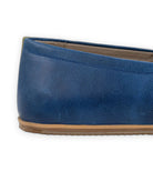 Detail Blue Barefoot Shoes - Handcrafted Calf Leather Turkey | Bespoky