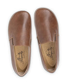Top view Brown Barefoot Shoes - Handcrafted Calf Leather | Bespoky