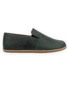 Top view Green Barefoot Shoes - Handcrafted Calf Leather | Bespoky