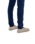 Detail Cream Suede Barefoot Shoes - Handcrafted Calf Leather Turkey | Bespoky