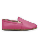 Side view Fuchsia Barefoot Shoes - Calf Leather Zero Drop | Bespoky