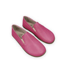 Men's Fuchsia Barefoot Shoes - Handcrafted Calf Leather Wide Toe Box | Bespoky