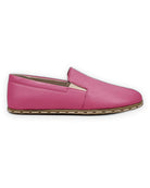 Side view Fuchsia Barefoot Shoes - Calf Leather Zero Drop | Bespoky