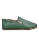Pair Green Barefoot Shoes - Barefoot Wide Toe Calf Leather | Bespoky