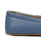Top view Jean Blue Barefoot Shoes - Handcrafted Calf Leather | Bespoky