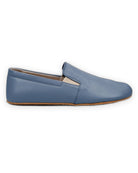 Detail Jean Blue Barefoot Shoes - Handcrafted Calf Leather Turkey | Bespoky