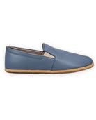 Back view Jean Blue Barefoot Shoes - Calf Leather Handcrafted | Bespoky