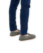 Top view Suede Barefoot Shoes - Handcrafted Calf Leather | Bespoky