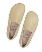 Side view Yellow Barefoot Shoes - Calf Leather Zero Drop | Bespoky